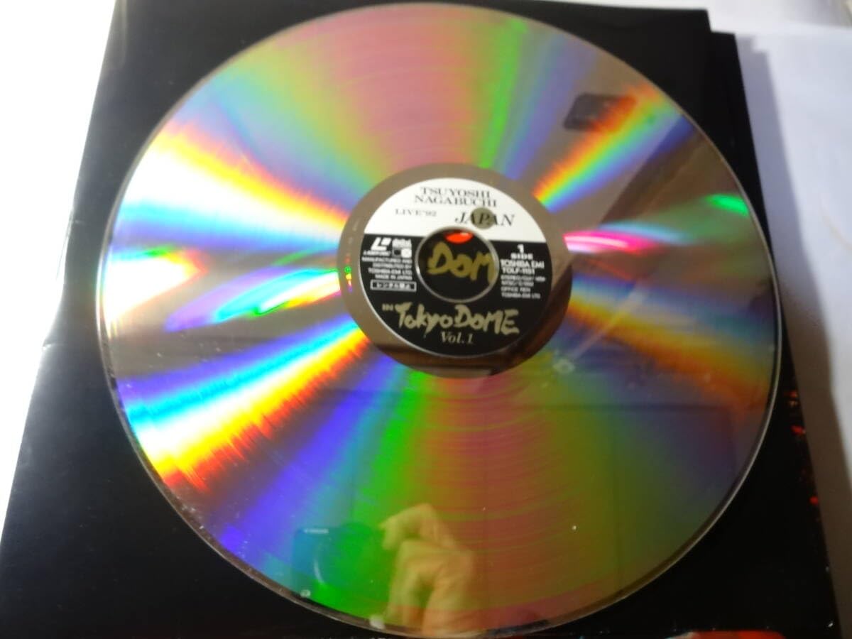 CD 長渕剛 LD レーザーディスク LIVE'92JAPAN Tokyo DOME
